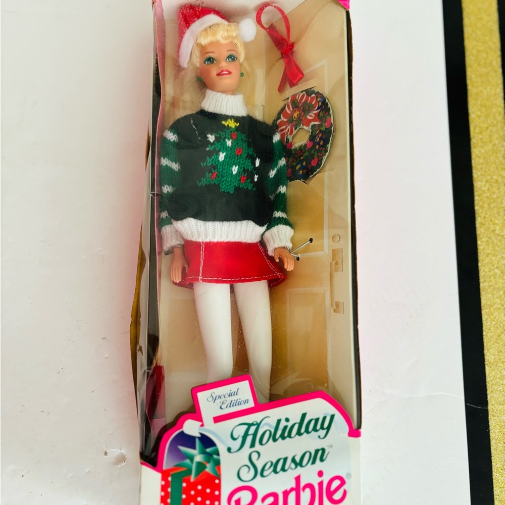 NWT Barbie holiday season doll